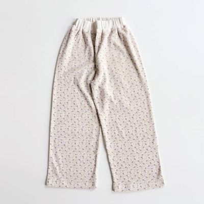 Roomy Pant, Flower Press Print, Soy, Size 6