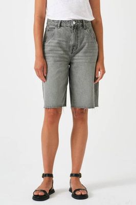 Bo Denim Short in Steel