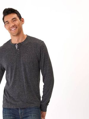 Baseline Long Sleeve Triblend Henley