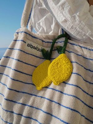 Taschenanhänger Lemon