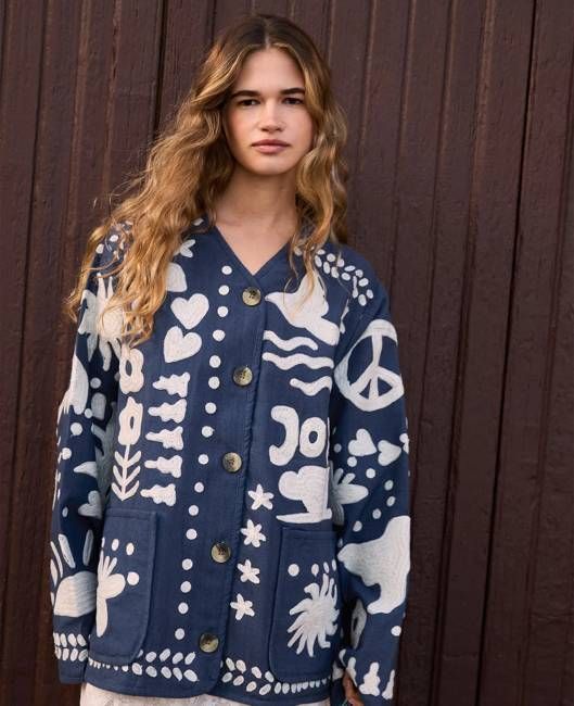 Sissel Edelbo Maggie Navy Peace Jacket