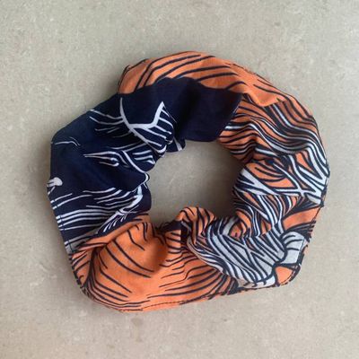 Scrunchie in Peachy Florals