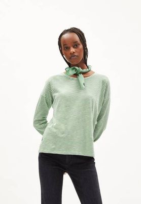 SIANAA LOVELY STRIPES| smith green-oatmilk