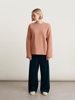 Honeycomb sweatshirt, Nougat