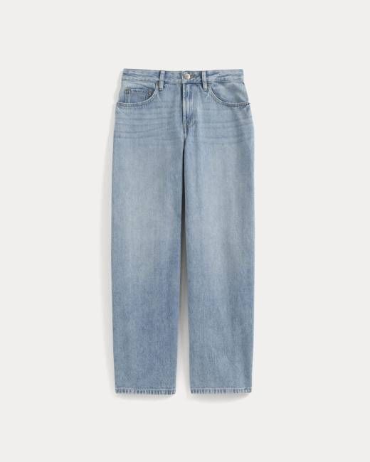 Loose Curve Jean | Light Indigo