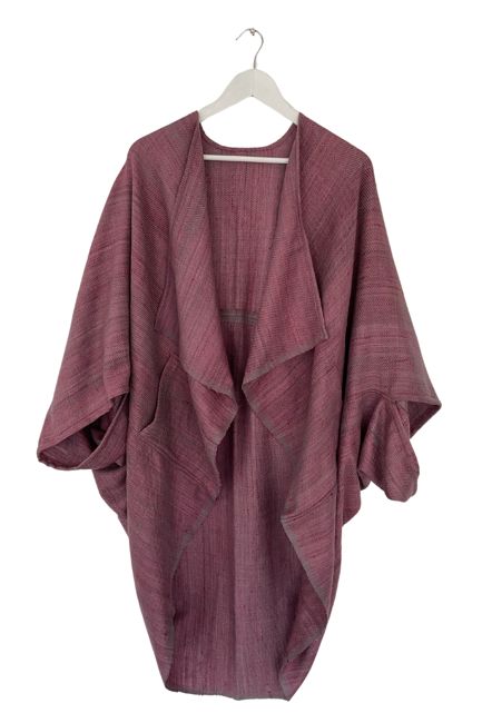 NEW! JIVA Wool Silk Kimono Sunset