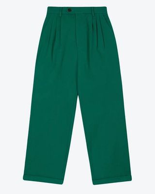 Lowie Drill Pixie Pleat Front Trouser
