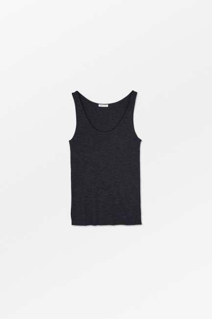 Amy top - Dark Grey Melange