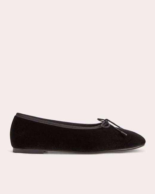 The Day Ballet Flat | Black Velvet