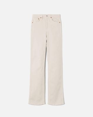 Comfort Stretch 90s High Rise Loose - Vintage White