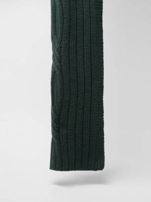 Knitted scarf (GOTS)