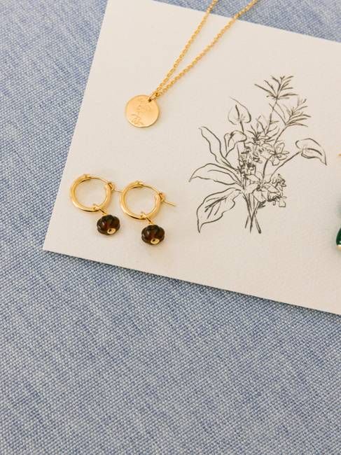 Sheena Marshall Charm Hoops