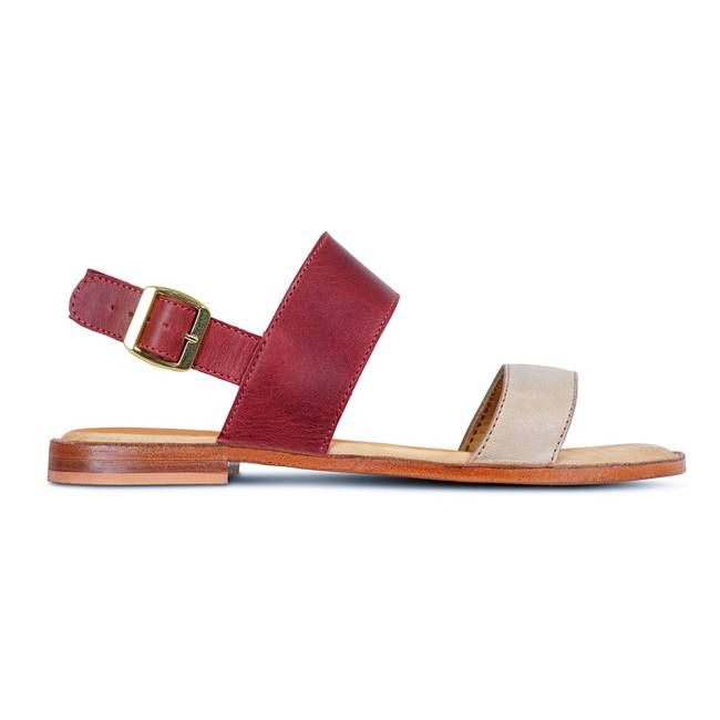 The Cordoba in Pomegranate and Oatmeal ~ Wide