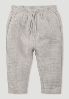 Pure organic cotton muslin pants