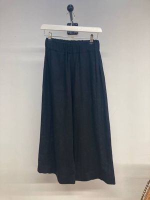 Nicole-May Linen Trouser in Black Size XS Preloved