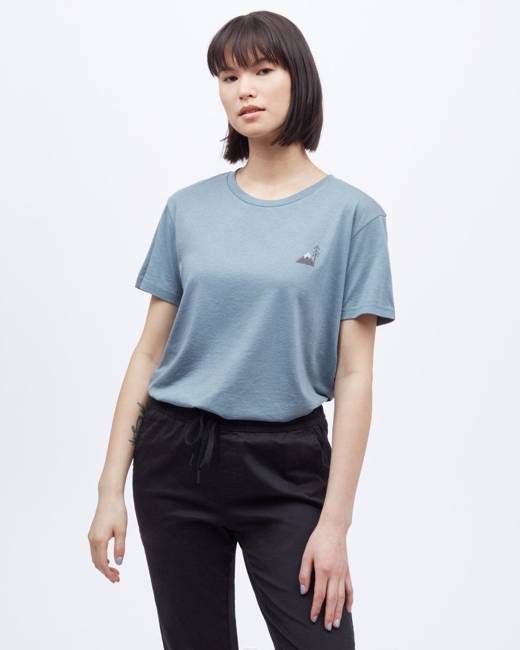 Peaks Embroidery T-Shirt