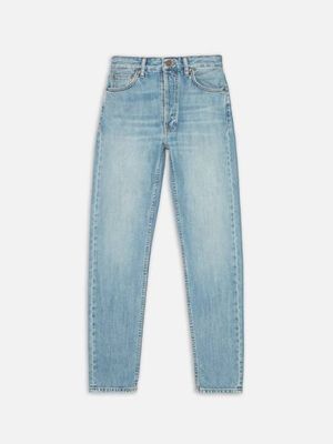 Breezy Britt Blue Wave regular tapered jeans | Nudie Jeans