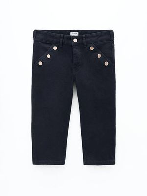 Caprihose aus Denim