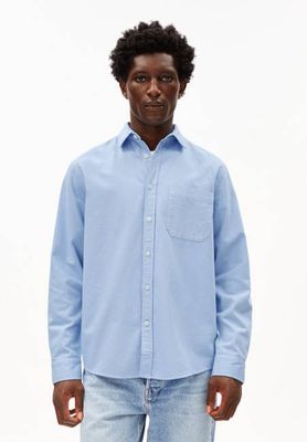 GMT DYE LINO LONGSLEEVE SHIRT | wedgwood