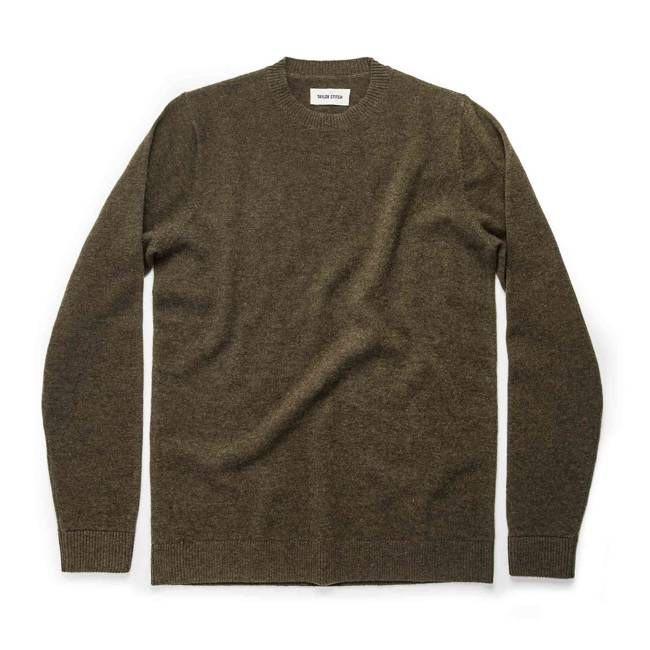 The Lodge Sweater in Army