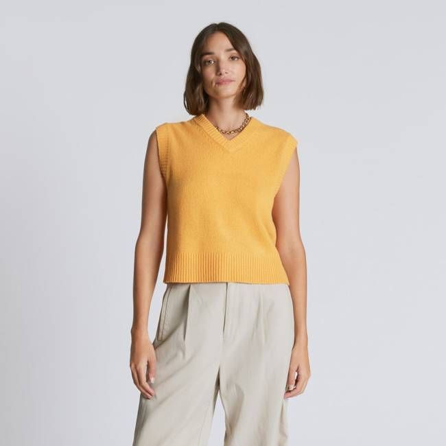 The Cashmere Vest | Kumquat