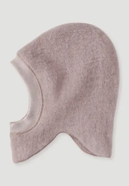 Wool fleece hat made from pure organic merino wool