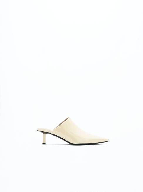 Pointy Kitten Heel Mules
