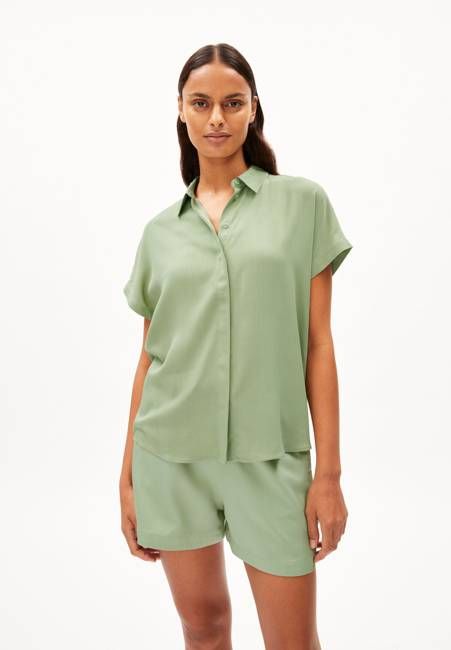 LARISAANA LS BLOUSE| smith green