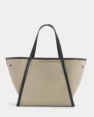 Canvas Lug Tote | Trench Coat Khaki