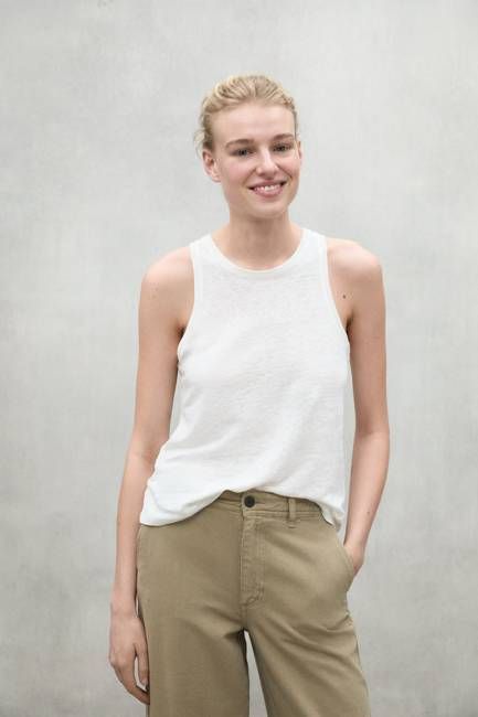 WHITE HALDEN T-SHIRT