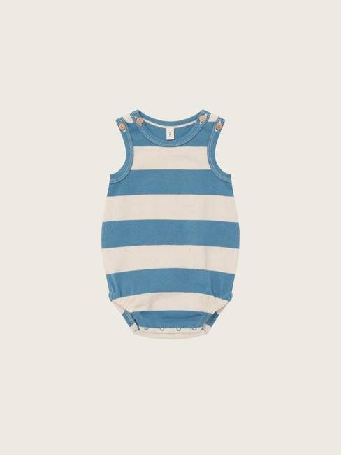 Deck Chair Stripes Sleeveless Bodysuit