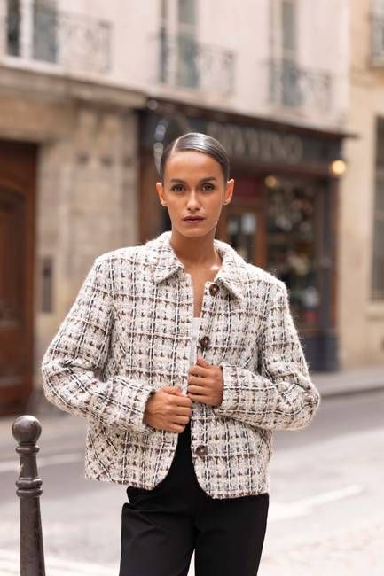 Melanie Wool Short Coat