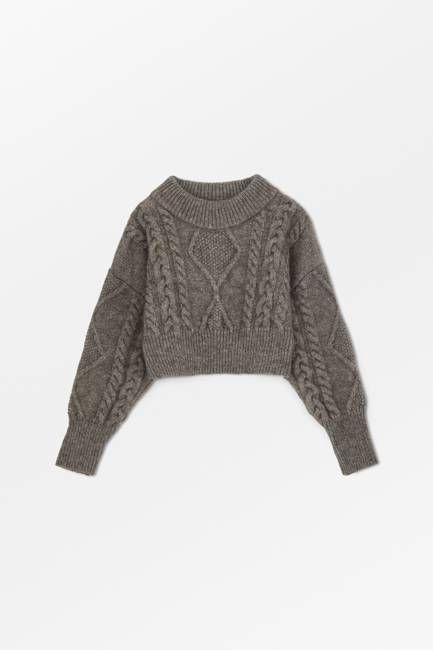 Fisherman jumper - Light brown