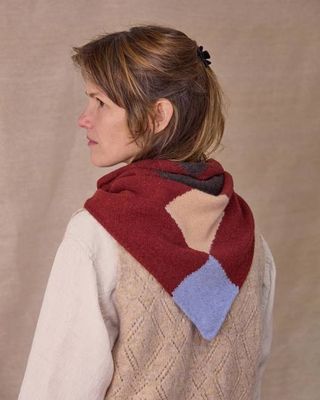 Harlequin Neckerchief | Berry