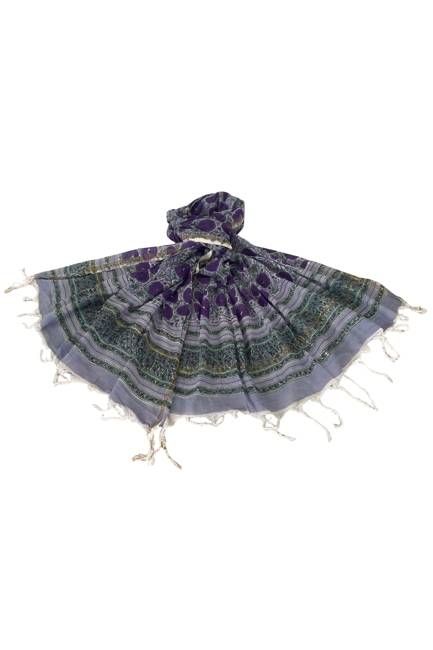 Cotton Blockprint Stole No. 34 Jodhpur Edit
