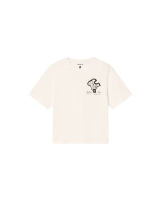 White funghi Lucia t-shirt