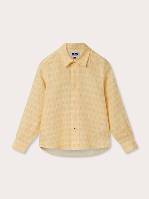 Kids Palm Sundowner Abaco Linen Shirt