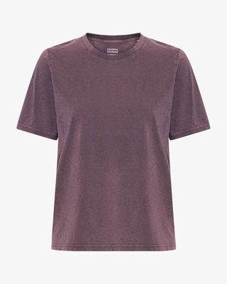 Women Light Organic Tee - Faded Grape
