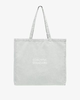 Organic Cotton Tote Bag - Faded Grey