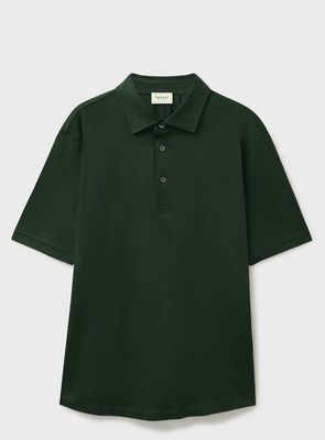 ZQ Merino Super 120s Jersey Deep Neem Short Sleeve Polo