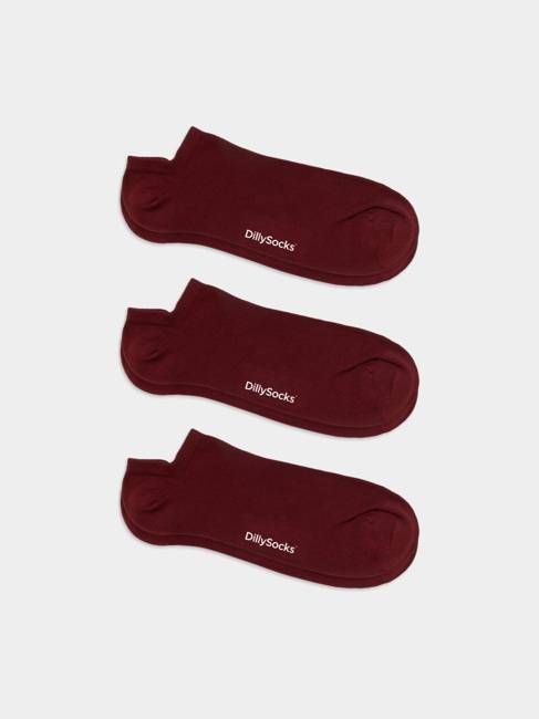 Short Wine Red (pack of 3)