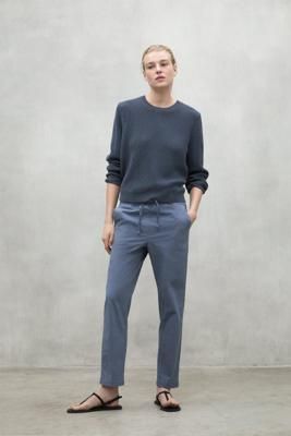 DARK GREY GANGES TROUSERS
