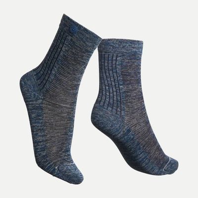 2 Way Rib - Navy Twisted