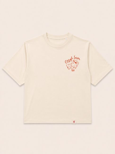 CAMISETA RAW COTTON COSMIC SUN OVERSIZE