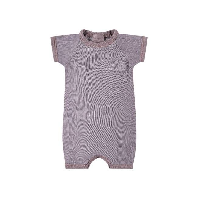 Garment Dye Ribbed Shortall Onesie