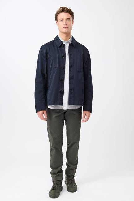 Workwear Jacke aus Bio-Baumwolle (Navy)