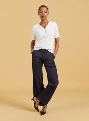 Margot Organic Cotton Wide Leg Jeans
