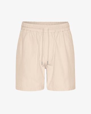 Organic Twill Shorts - Ivory White