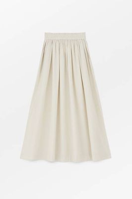 Dagny skirt - Light blue/White stripe