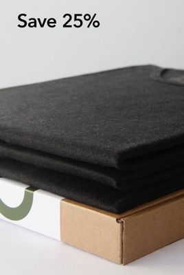 3-Pack Nooboo Luxe Bamboo Shirts Women - 480 g